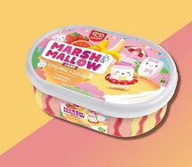 Маршмеллоу Клубника-банан-красный апельсин