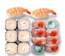 Сет с креветкой