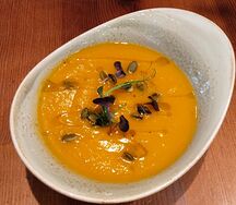 Суп Тыквенный с мягким сыром 