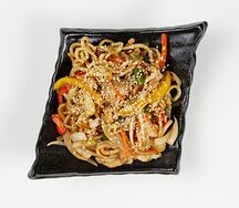 Лапша с овощами