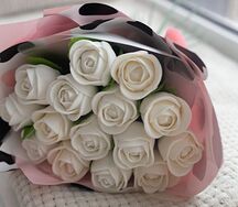 Букет Съедобные Розы 9 бутонов