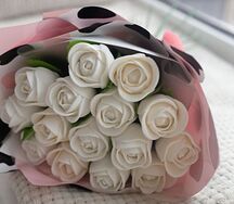 Букет Съедобные Розы 21 бутон