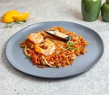 Тяхан с морепродуктами