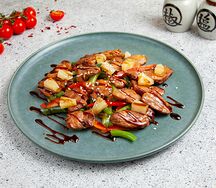 Жареная курица на гриле