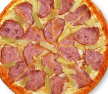 Гавайская с ветчиной