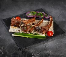 Шашлык из бараньей корейки