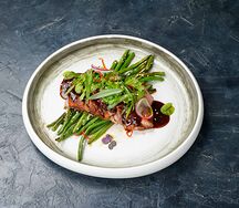 Утка с кенийской фасолью