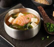 Мисо с лососем