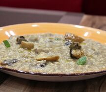 Ризотто с белыми грибами