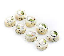 Сливочный ролл с креветкой 8 шт