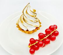 Тарталетка с белковым кремом