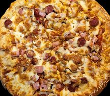 Пицца Фирменная с сырным бортиком