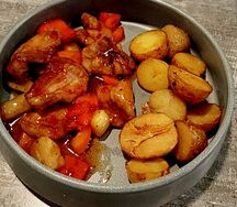 Свинина под кисло-сладким соусом