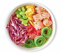 Поке с лососем