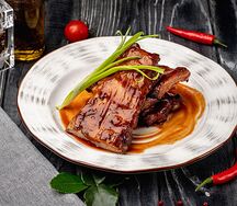 Ребра свиные барбекю