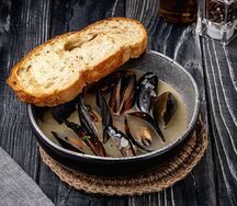 Соте из мидий