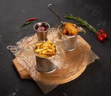 Наггетсы с картофелем фри