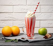 Милкшейк клубничный