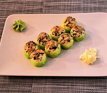 Запеченный Сырный с грибами