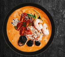 Том Ям с мясом краба