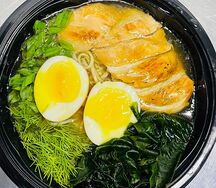 Рамен с курицей