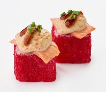 Запеченный ролл Саке чиз