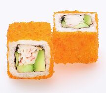 Калифорния с крабом