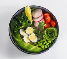 Поке овощной