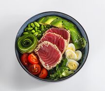 Поке с тунцом гриль