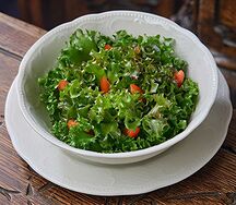 Зеленый салат