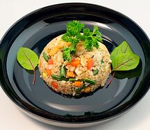 Рис с морепродуктами