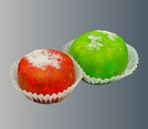 Моти с клубничным кремом