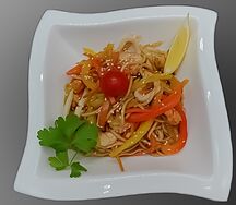 Лапша рамэн с морепродуктами
