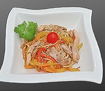 Лапша рамэн с курицей