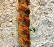 Люля-кебаб из курицы с сыром