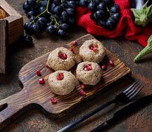 Пхали с баклажанами