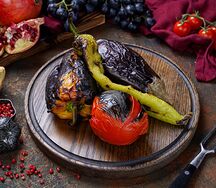 Ассорти овощей на углях