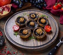 Шампиньоны на углях