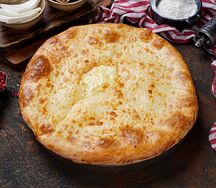 Пирог с сыром и зеленью