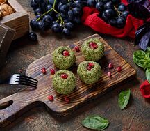 Пхали со шпинатом