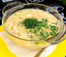 Окрошка на Айране