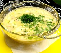 Окрошка на квасе