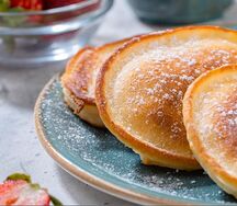 Оладьи со сметаной