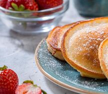 Оладьи с джемом 