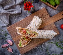 Шаурма рыбная в лаваше