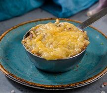 Жюльен с курицей и грибами