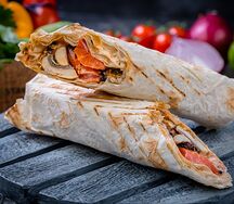 Овощная шаурма