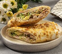 Шаурма с жареной курочкой