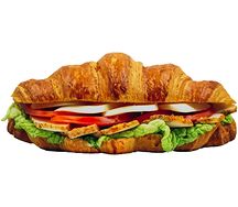 Круассан с курицей