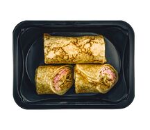 Блинчики с ветчиной и сыром